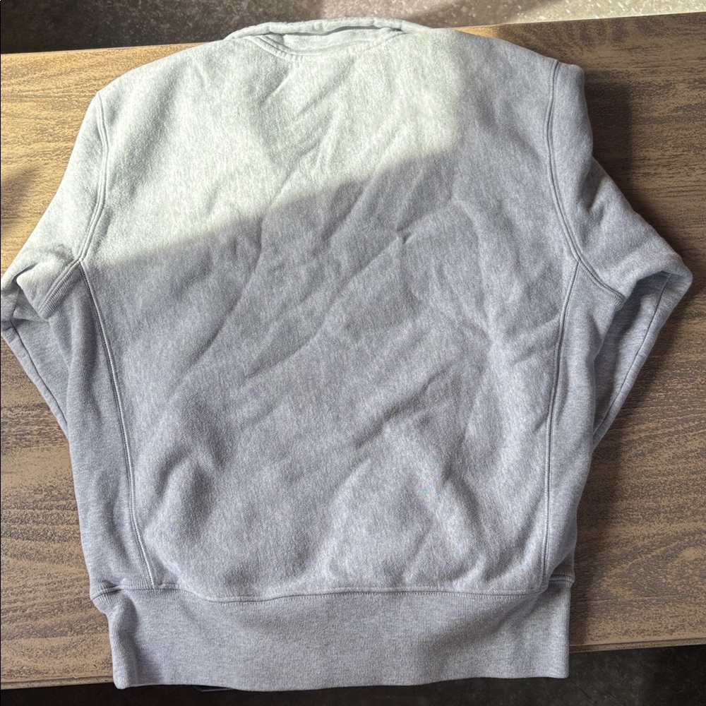 Champion Light Gray Half-Zip Pullover - Picture 2 of 4